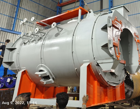 Wood Fired 100 kg/hr Steam Boiler