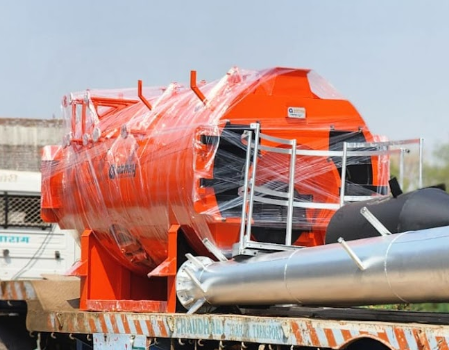 Solid Fuel Fired 3000 kg/hr Steam Boiler